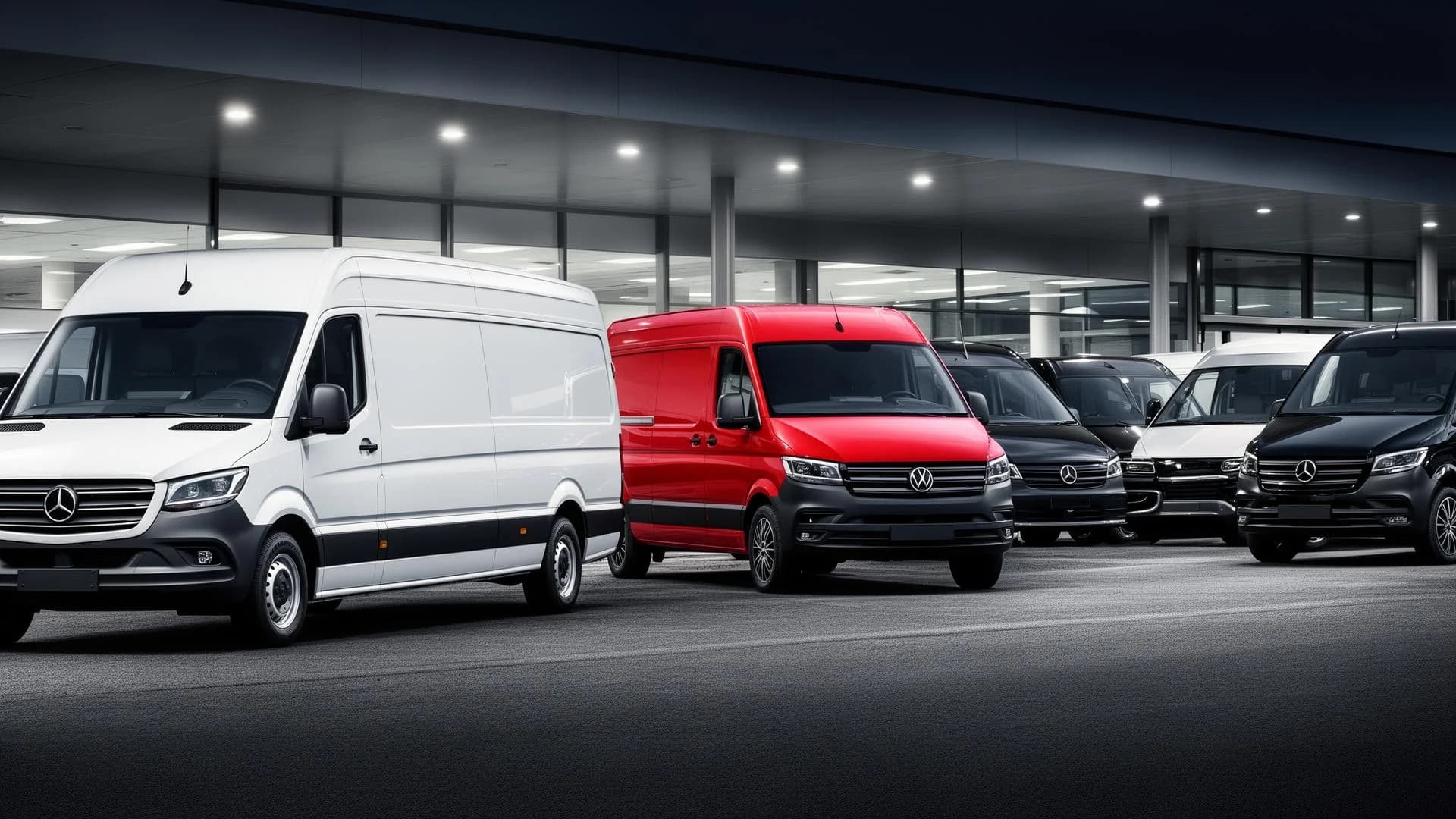 Light commercial vehicle fleet at Avalon